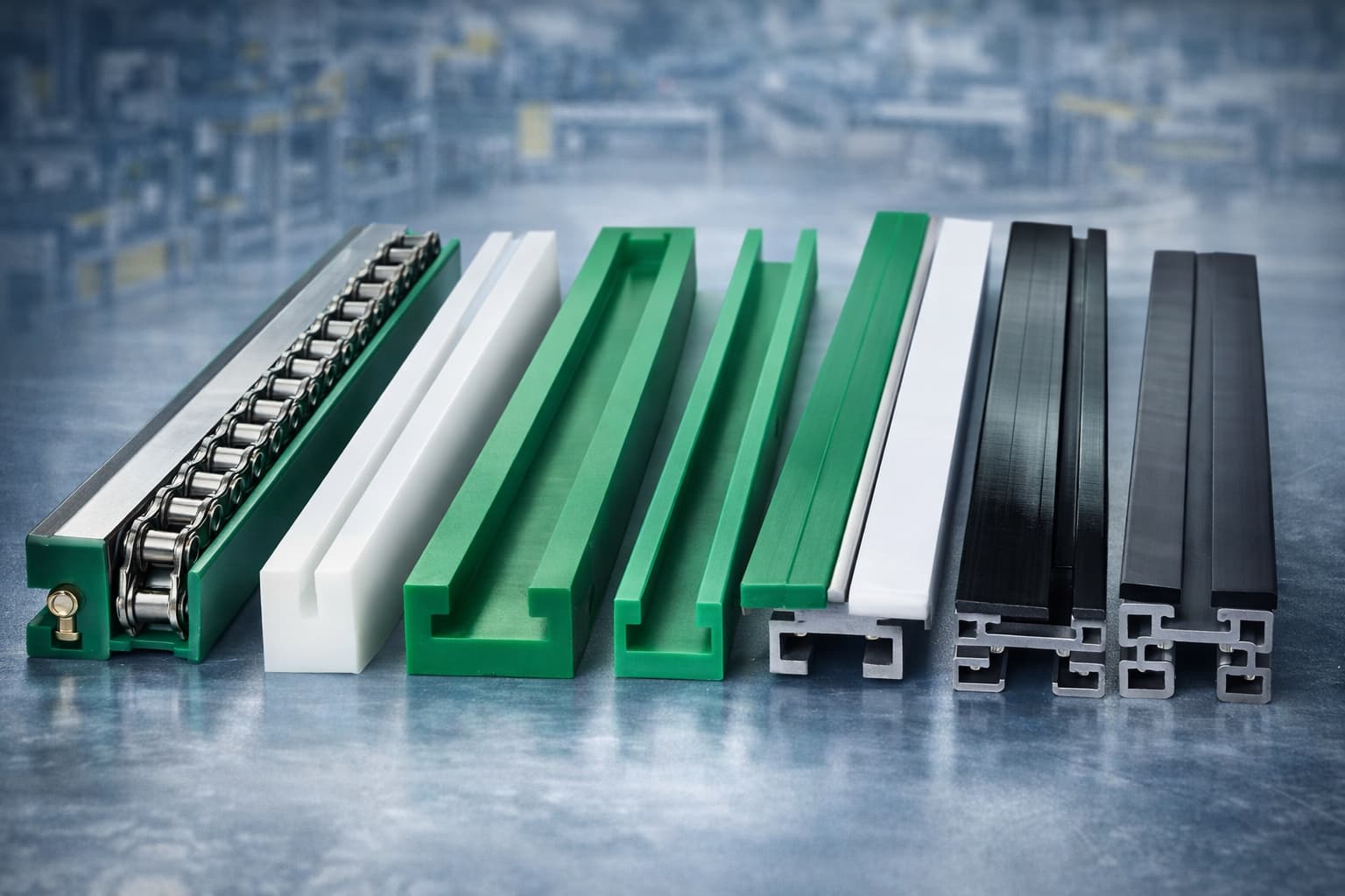 Guías para cadenas de transmisión