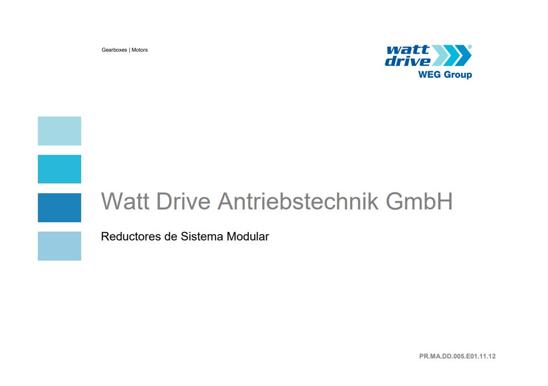 Catálogo Watt Drive